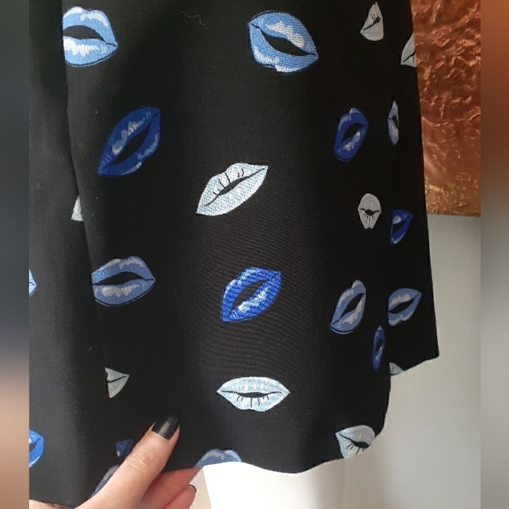 NWT Zara Lips Print Mini Skirt - Picture 10 of 11